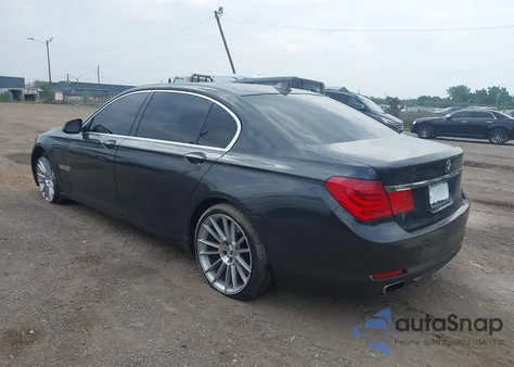 2012 BMW 750Li from USA, damaged, VIN WBAKB8C55CC965218